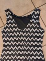 Partykleid silber-schwarz Größe 36 Niedersachsen - Uetze Vorschau