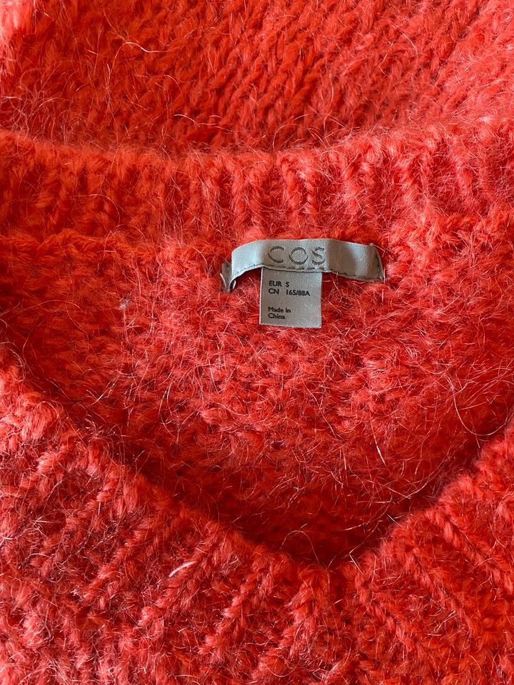 COS Wollpullover Wollpulli Strick-pullover Wolle Mohair S M L TOP in Pulheim