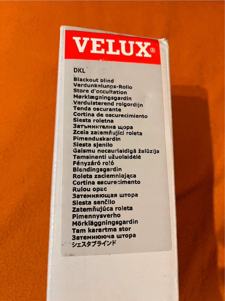 VELUX Verdunklungsrollo nougat DKL CK04 4574SWL >NEU in OVP< in Chemnitz