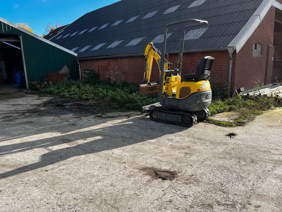 Minibagger Bagger Wacker Neuson 803 1T in Emden