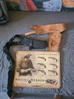 Blechschild mit Holster und  Kindercowboygürtel Hessen - Niedernhausen Vorschau