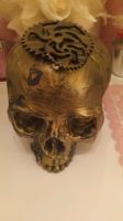 Vintage 85er Skulptur Totenkopf Schädel Gold Fundstück Hamburg-Mitte - Hamburg Wilhelmsburg Vorschau