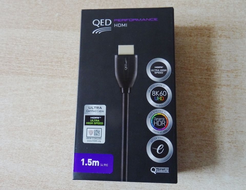 QED Performance Ultra High Speed HDMI 8K (1,5 Meter) in Mönchengladbach