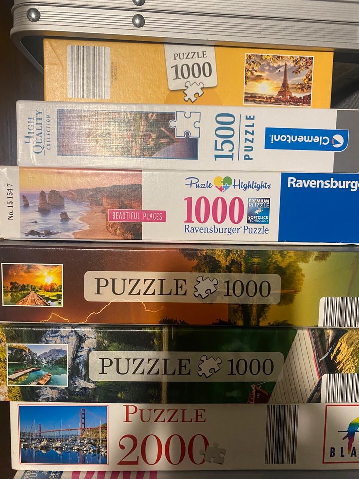 Puzzle Ravensburger,Trefl usw in Mainz