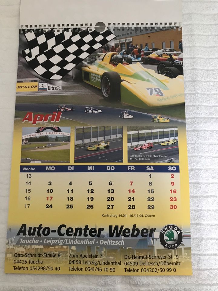 Kalender Motorsport Ost Rennsport DDR 2006 in Lichtenau