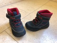 Winterschuh Winterstiefel Fila Größe 24 blau Sachsen - Käbschütztal Vorschau