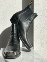 Calvin Klein 205W39NYC Black Distressed Western Chris Boots, 42 Berlin - Schöneberg Vorschau