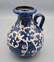 Spezielle Vase! blau mit weißen  Blumen 495-16 W. Germany Sachsen - Zwickau Vorschau