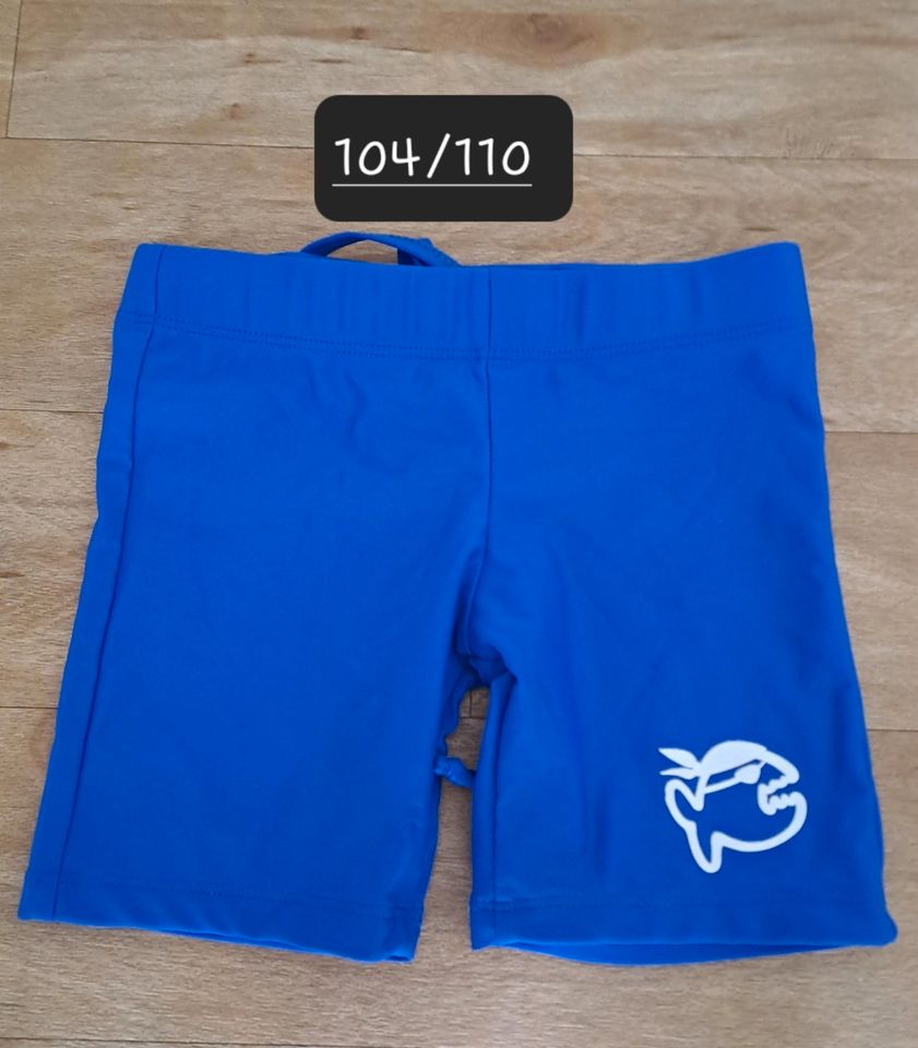 Badehose Set UV Shirt, Bermuda-, Badeshorts  Gr. 98 104 110 116 in Frankfurt am Main