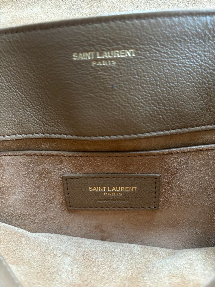 (Yves) Saint Laurent 'Sorbonne Flap Bag' in Dresden