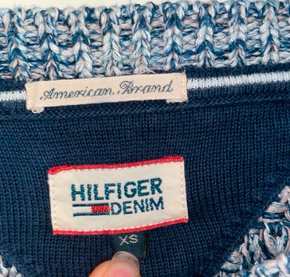 Tommy Hilfiger Denim Damen Pullover Pulli Shirt XS/S 36/38 in Germering