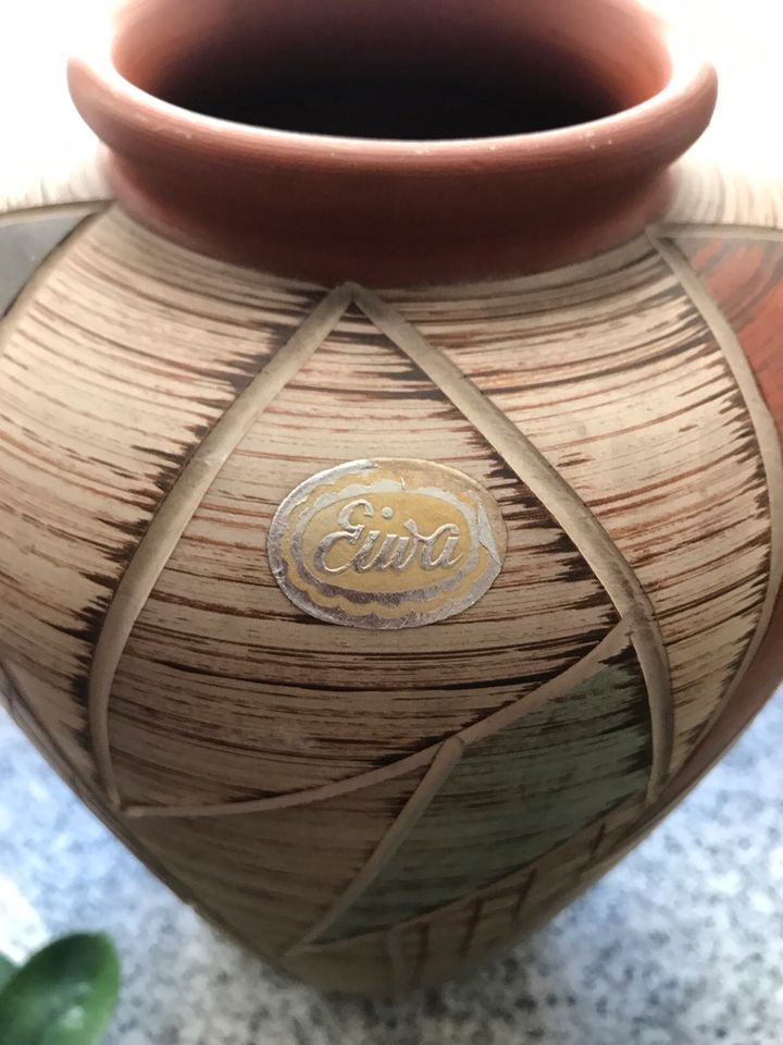 Keramik-Vase Eiwa "Marina Nr. 25" ❤️ HANDGEFERTIGT 25 cm Höhe ❤️ in Pforzheim