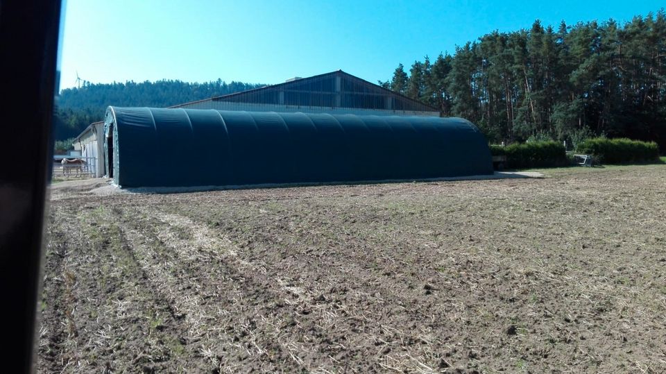 ✔️ FINANZIERUNG JETZT ANFRAGEN - BIS ZU 84 MONATE ✔️ 9,00 x 10,00 Meter - PVC Leichtbauhalle Rundbogenhalle Folienzelt - Wetterfest - Hohe Schneelast - Sehr stabil - Reißfeste Plane - Genehmigungsfrei in Freden