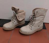Tom Tailor Winter Stiefel Boots Gr. 38 in beige Bayern - Höchstadt Vorschau