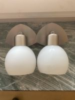 Wandlampe , 2 Stück , mit LED Leuchtmittel , Glas, Metall Nordrhein-Westfalen - Wermelskirchen Vorschau