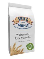 2 x 1 kg Manitoba Weizenmehl von der SeitzMühle Baden-Württemberg - Heiligkreuzsteinach Vorschau
