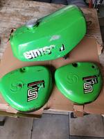 Simson Tankset Saftgrün Original DDR Sachsen-Anhalt - Calbe (Saale) Vorschau