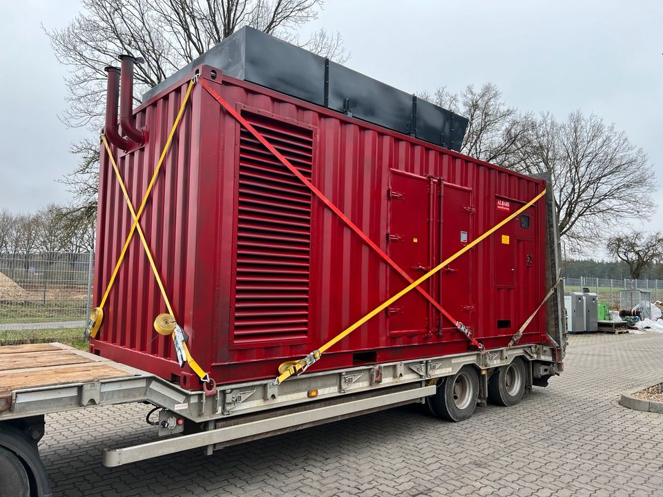 Notstromaggregat 800 kVA Netzersatzanlage 800 kVA Stromerzeuger in Salzhausen