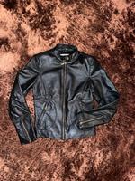 Vintage Biker Lederjacke in schwarz 90s Y2K Niedersachsen - Varel Vorschau