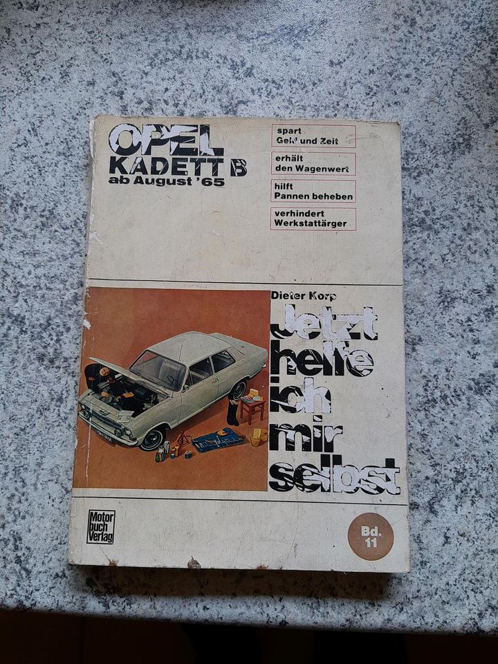 Opel Kadett/ B Reparaturanltung ab 1965! in Grasberg