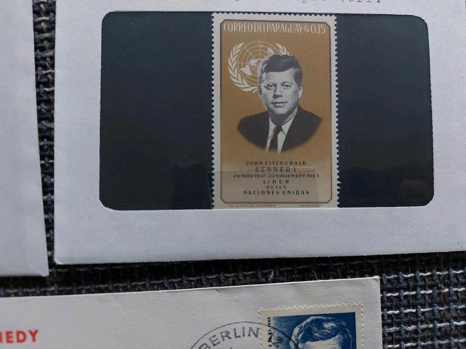 Briefmarken John F. Kennedy ersttagsbrief Brief briefmarke in Burscheid