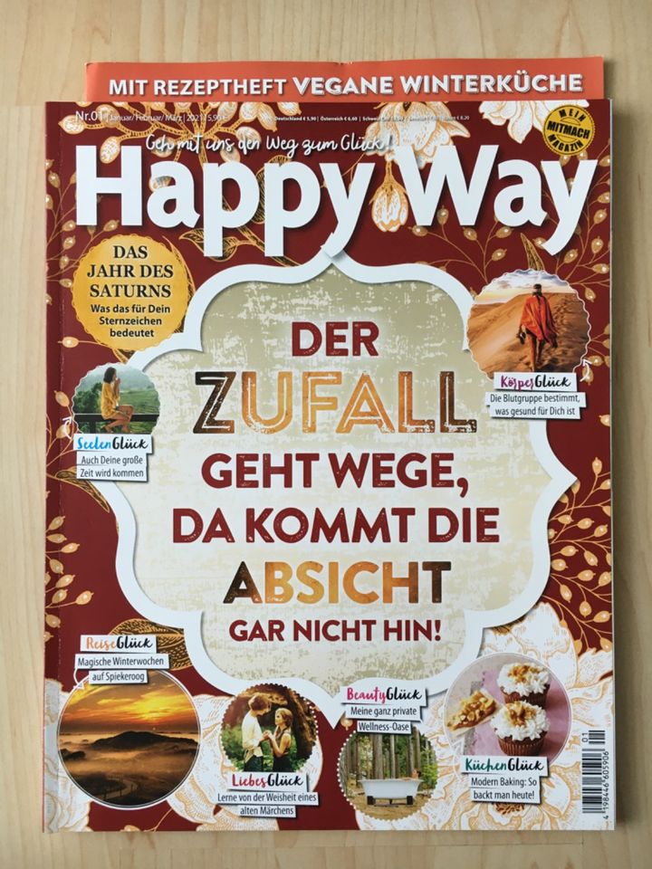 Happy-Way Glück Seele Körper Reise Liebe Beauty Kochen Kreativ in Langweid am Lech