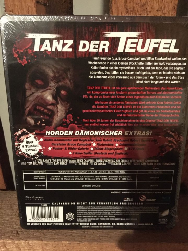 Tanz der Teufel Steelbook Blu ray in Winnenden