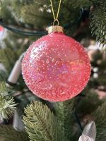 4 rosa Glas Kugeln Weihnachten mit Tropfen und weitere Bayern - Gaimersheim Vorschau