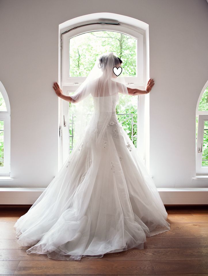 Brautkleid Hochzeitskleid Justin Alexander Sweetheart, 36 A-Linie in Düsseldorf