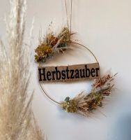 Herbstkranz Ring Kranz Banner Trockenblumen Hortensien Eukalyptus Nordrhein-Westfalen - Sendenhorst Vorschau