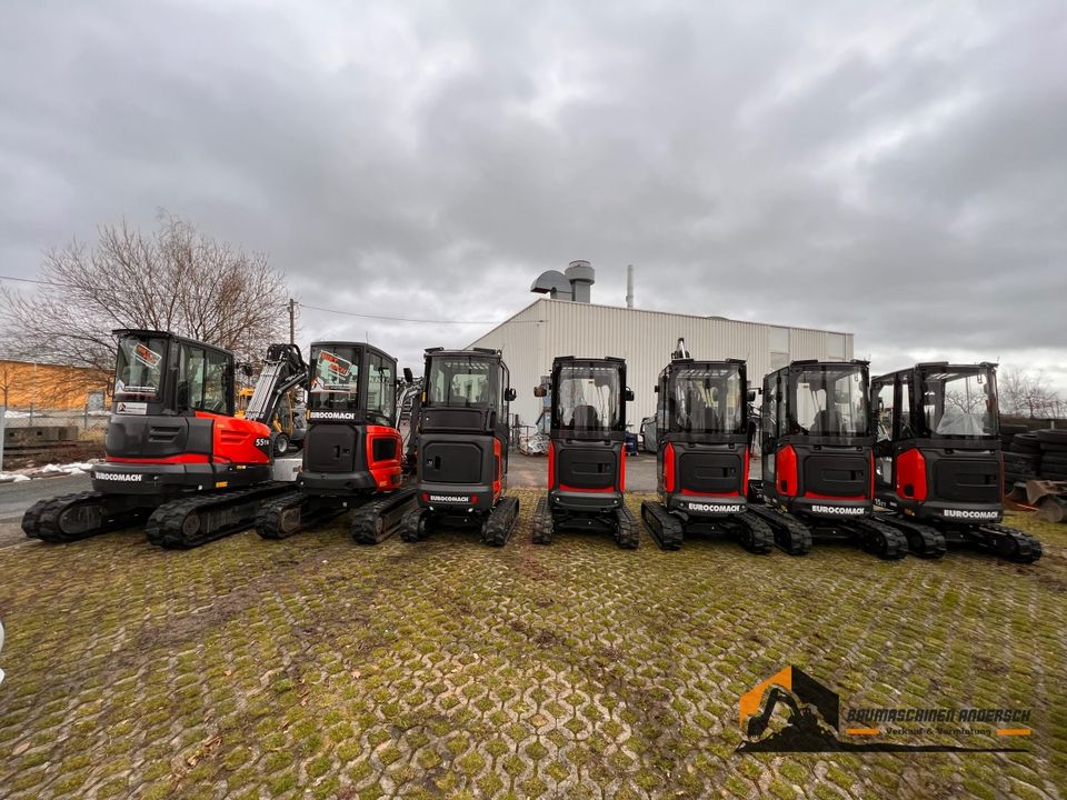 Minibagger Eurocomach 19ZT I YANMAR 18 PS I sofort verfügbar in Zwickau