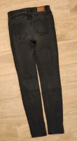 High Waist Skinny Jeans in used black Hessen - Wöllstadt Vorschau