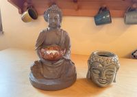 ❤️Buddha Solarleuchte Teelicht für Duftöl Deko grau Konvolut Rheinland-Pfalz - Mendig Vorschau