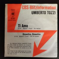 Single Vinyl - Umberto Tozzi - CBS - Blitzinformation - 1977 Hessen - Roßdorf Vorschau