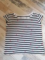 T Shirt blau weiß gestreift Edc Gr. S mit Ankern bestickt Niedersachsen - Langelsheim Vorschau