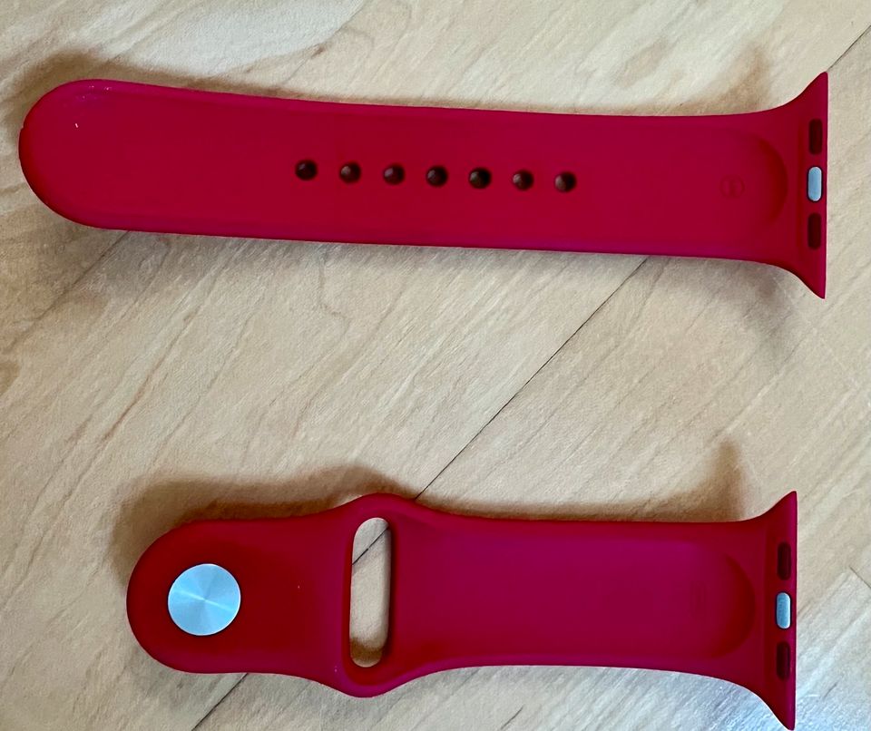 Apple Watch Armband Sport Red 45mm in Großostheim