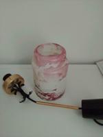 Alte DDR Hängelampe  Lampenschirm aus Glas Sachsen-Anhalt - Halle Vorschau