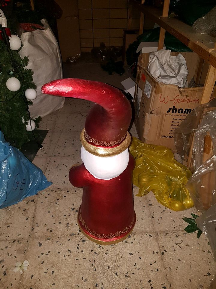 Nikolaus Weihnachtsmann 85cm Weihnachten Deko Figur Statue in  Nordrhein-Westfalen - Gelsenkirchen | eBay Kleinanzeigen ist jetzt  Kleinanzeigen