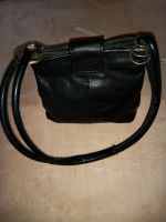 Joop Leder Tasche Handtasche Schultertasche Shopper schwarz 27x25 Bayern - Bad Neustadt a.d. Saale Vorschau