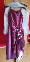 Mela Fashion - tolles bordeaux-pinkes Rüschenkleid mit Reifrock Niedersachsen - Holle Vorschau