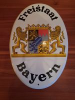 Freistaat Bayern Schild Bayern - Weidenberg Vorschau