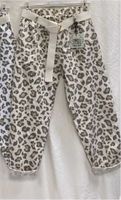 Damen Leo Stoff Jogger Hose mit Gürtel Leopard s m l Hessen - Groß-Gerau Vorschau