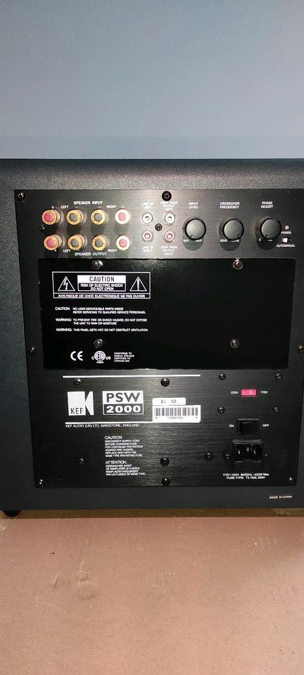 Kef PSW 2000 Subwoofer. in Düsseldorf