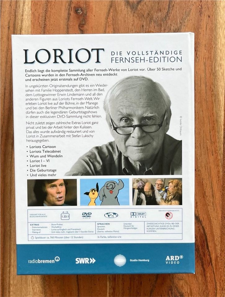 Loriot Gesammelte Werke aus Film und Fernsehen 8 DVD Box Set in Frankfurt am Main