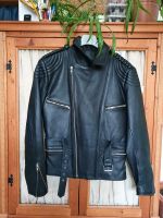 Lederjacke im Biker-Stil Gr. 50 Bremen - Vegesack Vorschau