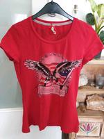 t-shirt rot mit Motiv Schleswig-Holstein - Norderstedt Vorschau
