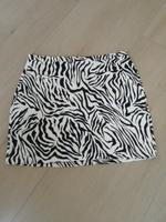 Zebra Minirock schwarz weiß cooles Muster Amisu Bayern - Olching Vorschau
