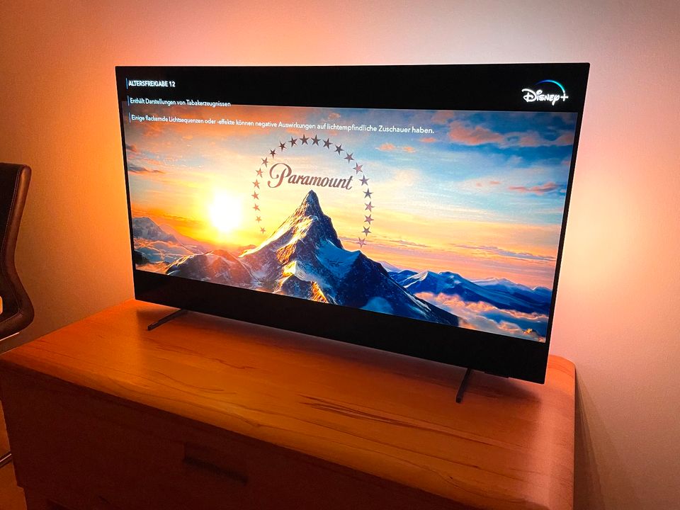 Philips 4K OLED-TV 48OLED806 von 08/2022 - Ambilight - TOP in Enkenbach-Alsenborn