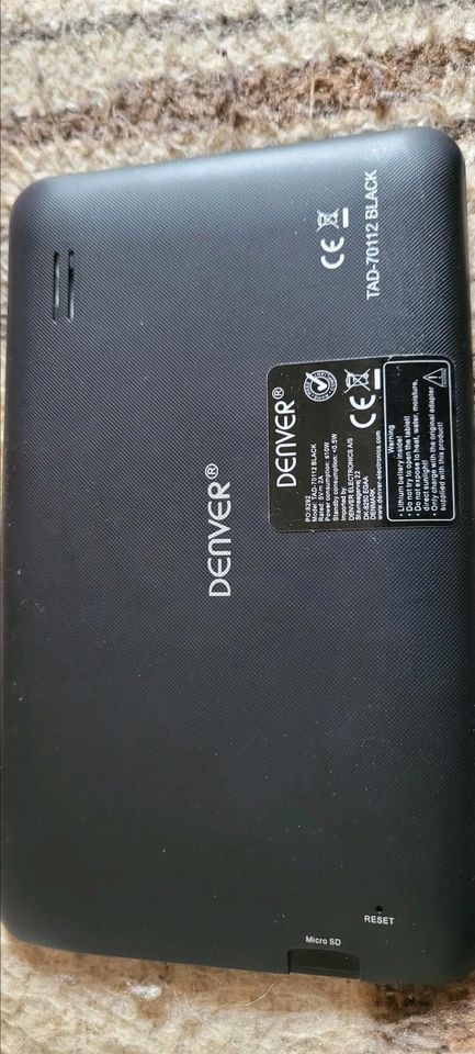 Denver tablet in Wahnwegen