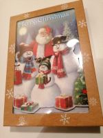 5 Weihnachtskarten mit Glitzer im OVP-Karton Nordrhein-Westfalen - Steinhagen Vorschau